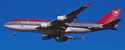 ノースウェスト航空　ボーイング747-400 -1- N666US