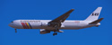 スカンジナビア航空　ボーイング767-300 -1- LN-RCD