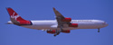 ヴァージン・アトランティック航空　エアバスA340-300 -1- G-VSUN