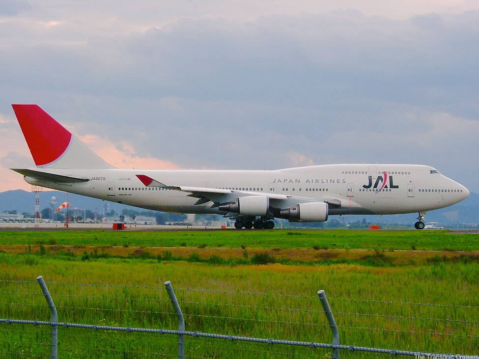 写真画像　日本航空(JapanAirlines)JL JAL　ボーイング747-400(Boeing747-400) JA8078