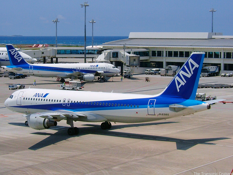 写真画像　全日空(ANA)NH　エアバスA320-200(Airbus A320-200) JA8385