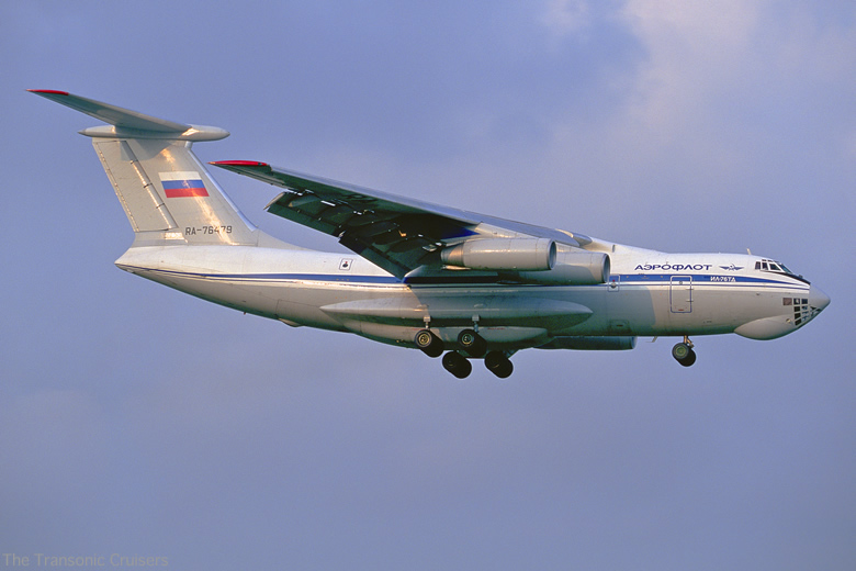 写真画像　アエロフロート・ロシア航空(AEROFLOT Russian Airlines)SU AFL　イリューシンIl-76(Ilyushin Il-76) RA-76479