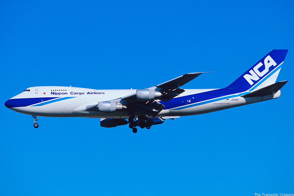NCA BOEING ボ ーイング 747-400F JA01KZ 日本貨物航空 - 航空機 