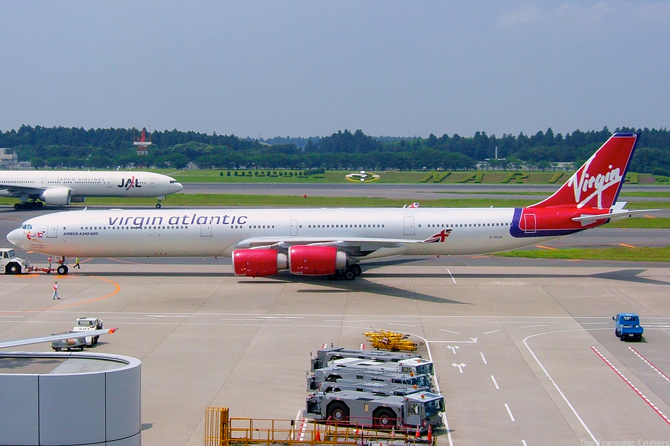 写真画像　ヴァージン・アトランティック航空(VirginAtlanticAirways)VS VIR　エアバスA340-600(Airbus A340-600) G-VGOA